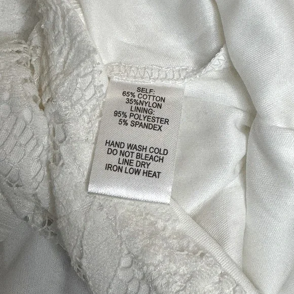 Lulus Allure 'Em In White Lace Bell Sleeve Bodycon Boho Fairycore Mini Dress - Picture 16 of 16